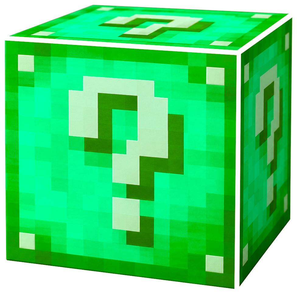Green Lucky Block